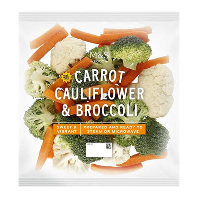 M&S Karotten-Blumenkohl-Brokkoli-Gemüsemischung 500g