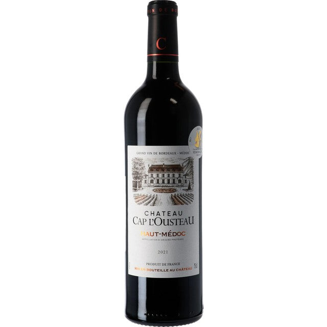 Chateau Cap L'Ousteau Haut Médoc red wine 75cl - British product