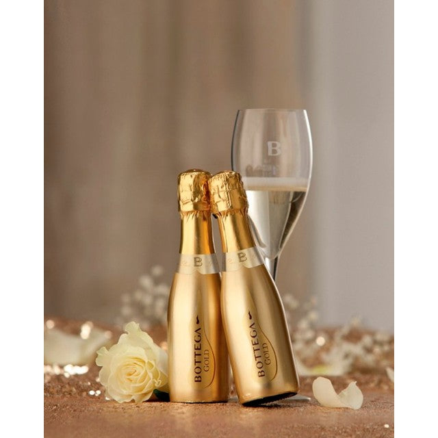 Bottega Gold Prosecco sparkling wine 20cl - British product