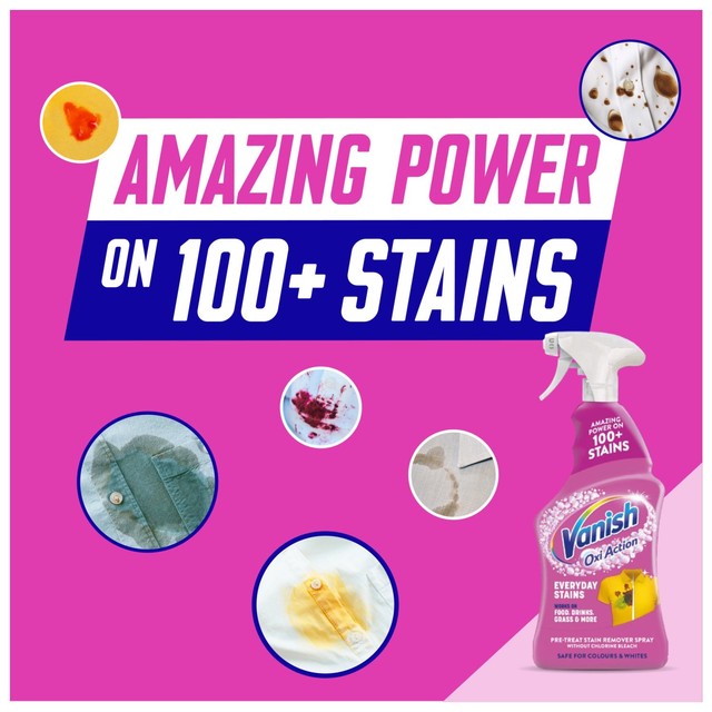 Vanish Pre-Treat stain remover spray 500ml (British brand)