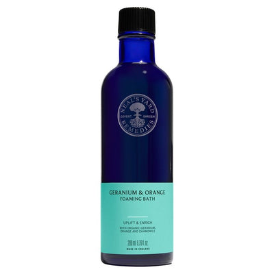 M&S Neal's Yard Geranium & Orange Foaming Bath 200ml- Buy online at McGrocer