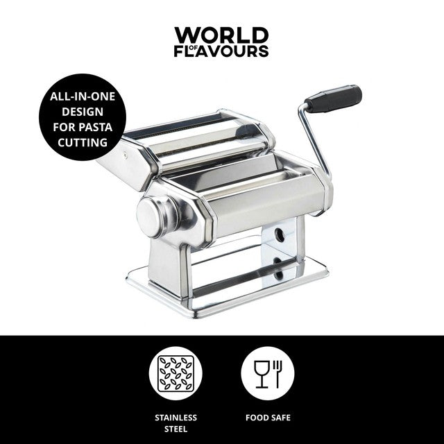 World of Flavours manual pasta machine (British brand)