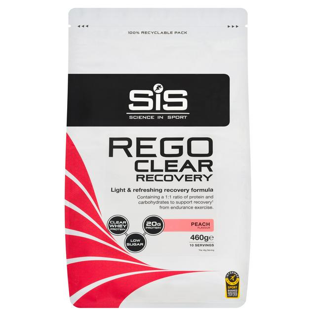 Science in Sport Rego Clear Recovery Peach Flavour 460g