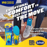 Scholl Gel Activ Casual shoe insoles large (British brand)