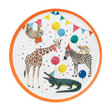 Talking Tables safari animal paper plates 23cm (British brand)