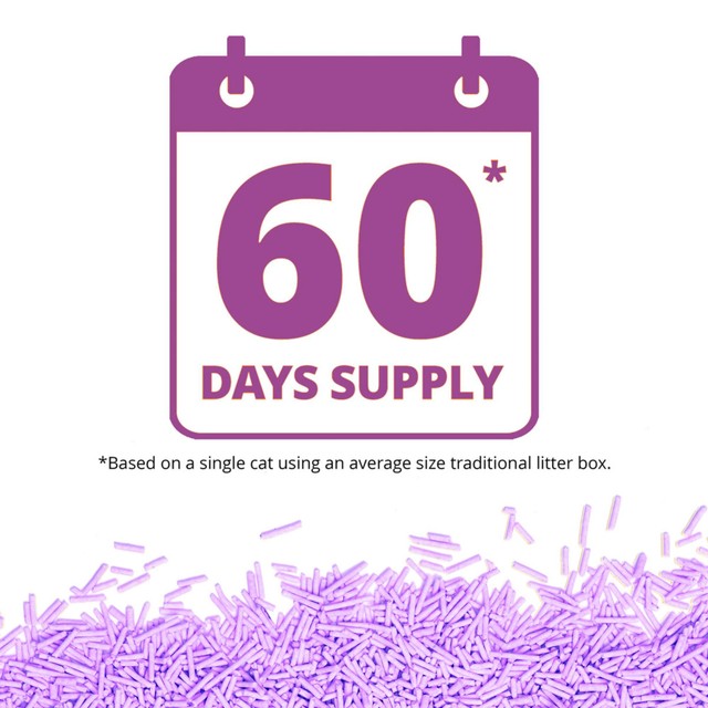 Catit pea husk litter lavender 5.6kg - British product