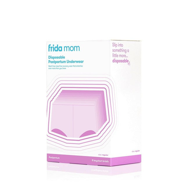 Frida Mom disposable postpartum boyshort underwear 8pk - British product