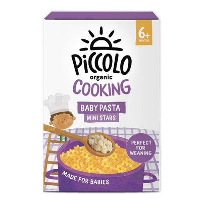 M&S Piccolo Mini Pasta Stars Organic Baby Pasta 300g- Buy online at McGrocer