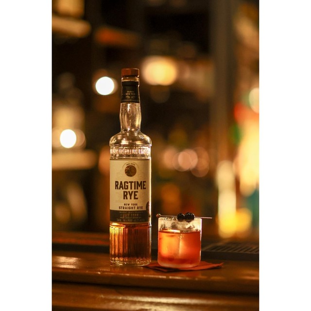 New York Distilling Company straight rye whisky 70cl, imported from the UK