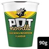 Pot Noodle chicken mushroom instant noodle pot 90g, imported from the UK