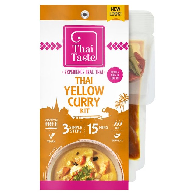 Thai Taste yellow curry meal kit 224g (British brand)