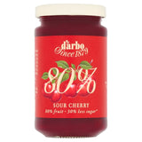 Darbo sour cherry jam reduced sugar 250g - British product