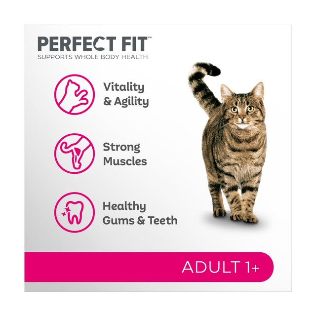 Perfect Fit dry cat food adult 1+ chicken - British product