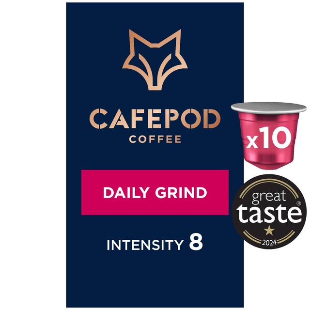 CafePod Daily Grind fruit and nut coffee pods 10 pack - British product