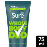 Sure Active Fresh deodorant cream 75ml (British brand)