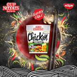 Nissin Cup Noodle Teriyaki Chicken instant noodle pot (British brand)