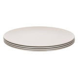 Natural Elements recycled plastic dinner plates set of 4, UK version