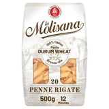 La Molisana penne rigate pasta 500g, imported from the UK