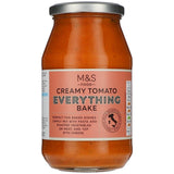 M&S Creamy Tomato pasta bake sauce 500g, imported from the UK