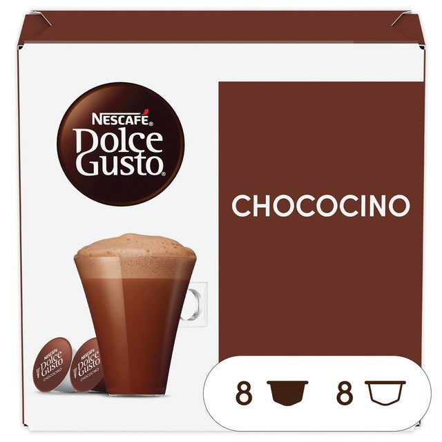 Nescafe Dolce Gusto Chococino 16 pods, imported from the UK