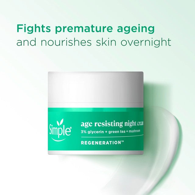 Simple Age Resisting Night Cream 50ml (British brand)