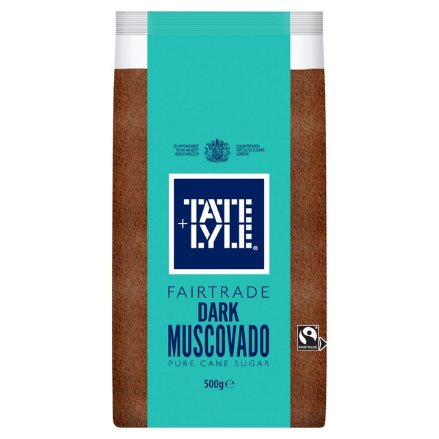 Tate & Lyle pure dark muscovado sugar 500g (British brand)
