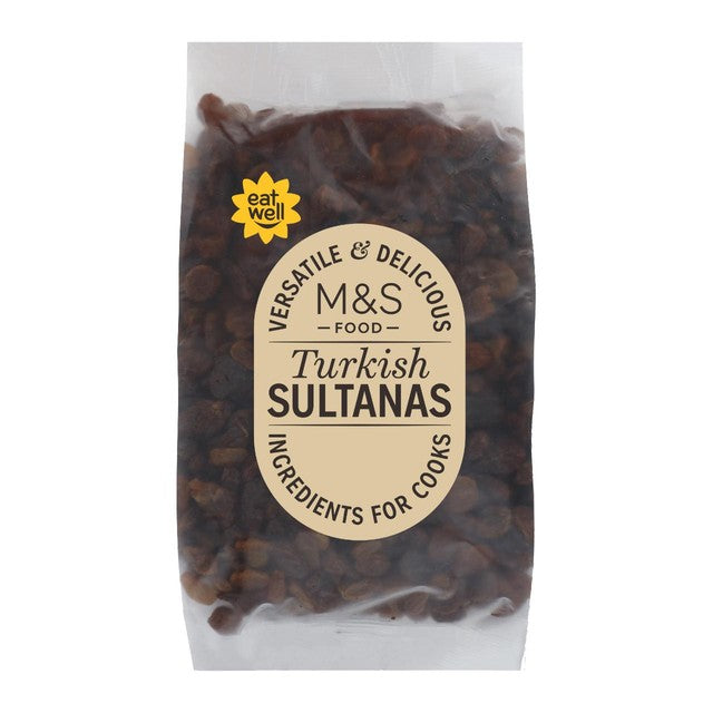 M&S Turkish sultanas 500g, imported from the UK