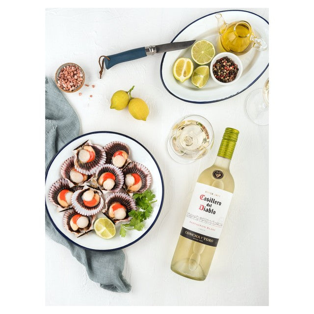 Casillero del Diablo Sauvignon Blanc white wine 75cl - British product