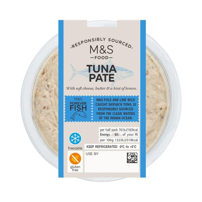 Tunfiskpaté med kremost og sitron 115g