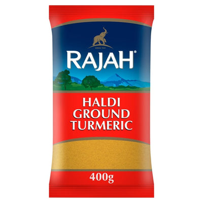 M&S Rajah Haldi Ground Turmeric Powder 400g- Buy online at McGrocer