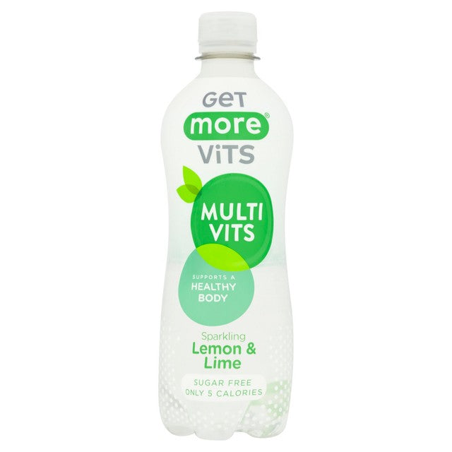 Get More Vits Lemon and Lime flavoured water 500ml - British product