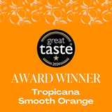 Tropicana smooth orange juice 4 x 250ml cartons (British brand)
