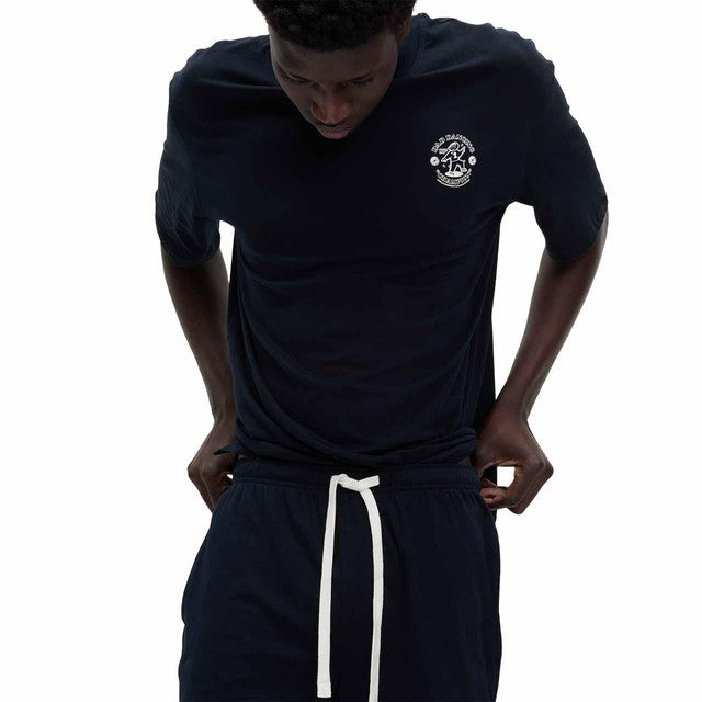 M&S Dancing Dad Graphic Pyjama Set Navy Small - British product