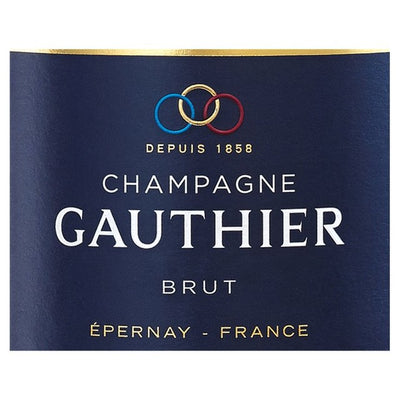 Gauthier Brut Grande Reserve Champagne Vin Pétillant Français 75cl