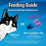 Felix duck liquid cat treat 4 x 10g - British product