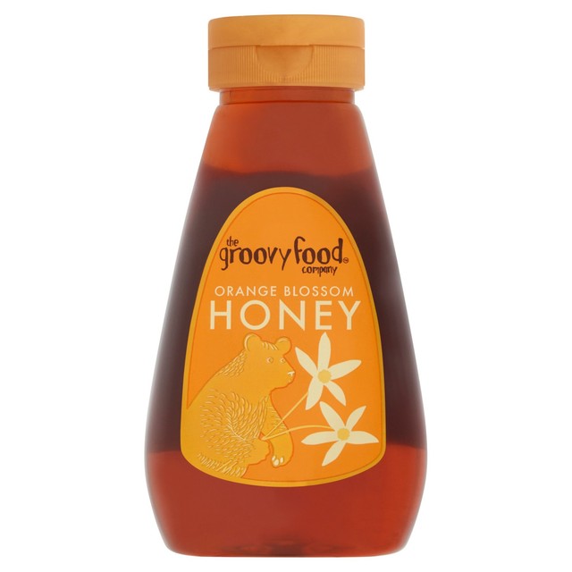 Groovy Food Orange Blossom Honey Squeezy 340g, UK version
