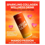 AQUA GLOW mango passion collagen drink 250ml, UK version
