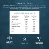 Peter's Yard Sourdough Crackers Rosemary & Sea Salt 90g, imported from the UK