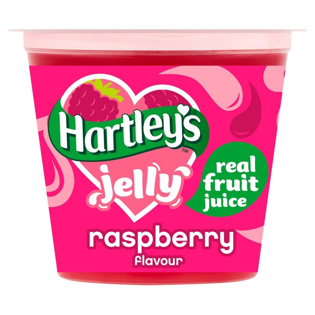 Hartley's raspberry jelly pot 125g, UK version