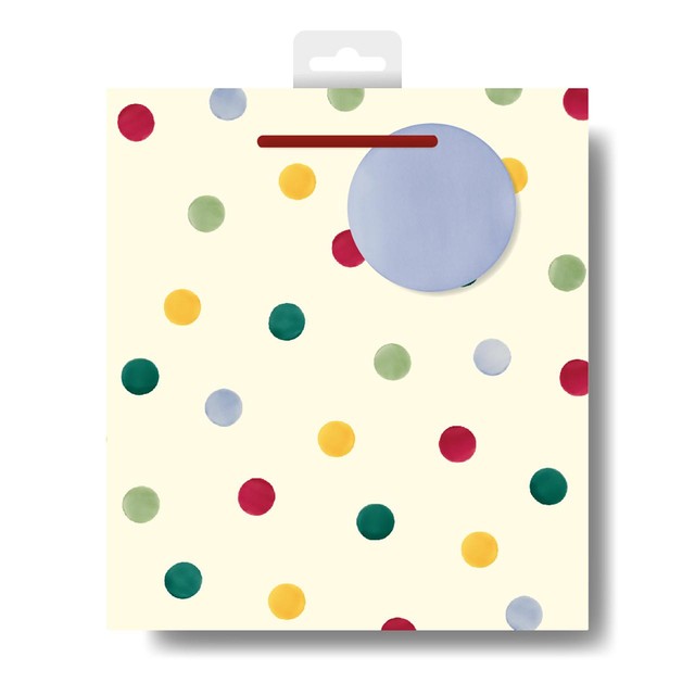Woodmansterne Gift Bag Polka Dot Medium - British product