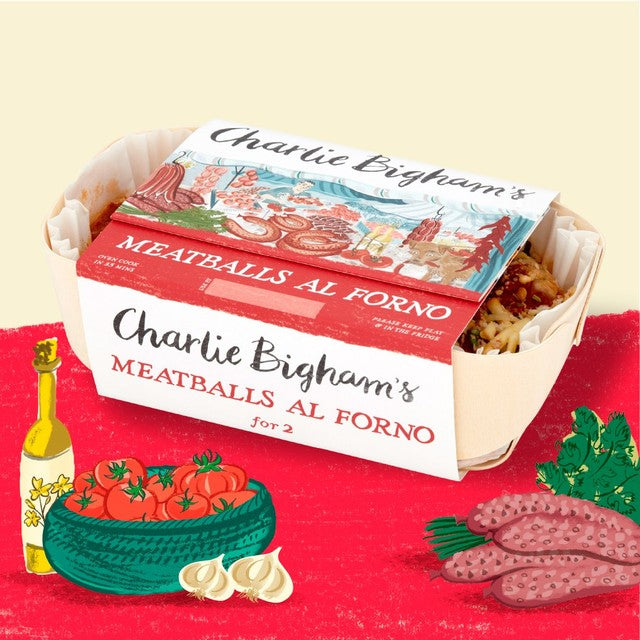 Albóndigas al horno Charlie Bigham's 650g, importadas del Reino Unido