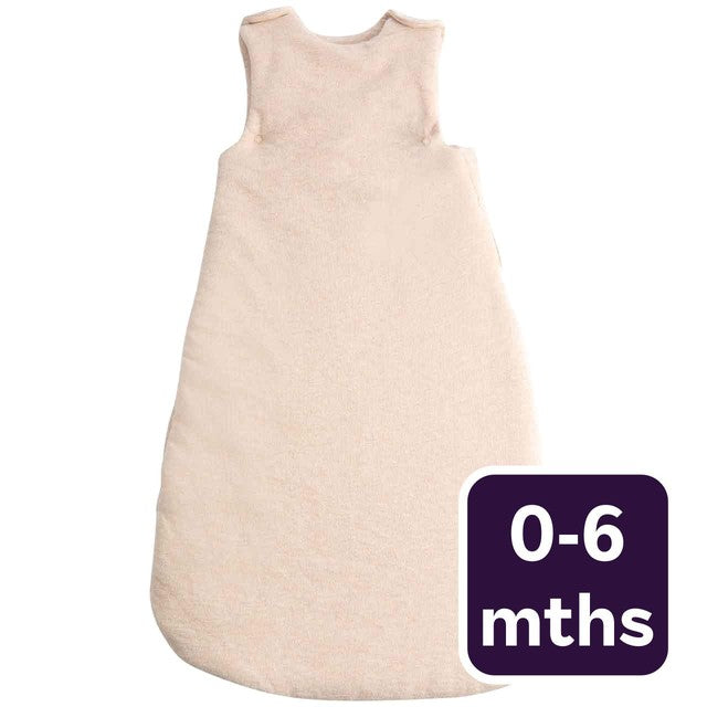 M&S oatmeal sleeping bag for babies 0-6 months, imported from the UK