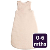 M&S oatmeal sleeping bag for babies 0-6 months, imported from the UK