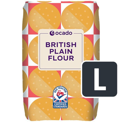 M&S Ocado British Plain Flour For Baking 1.5kg- Buy online at McGrocer