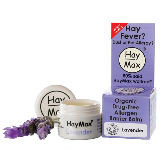 Haymax lavender organic allergy barrier balm 5ml, UK version