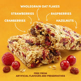 Jordans Frusli Red Berry cereal bars 150g, UK version