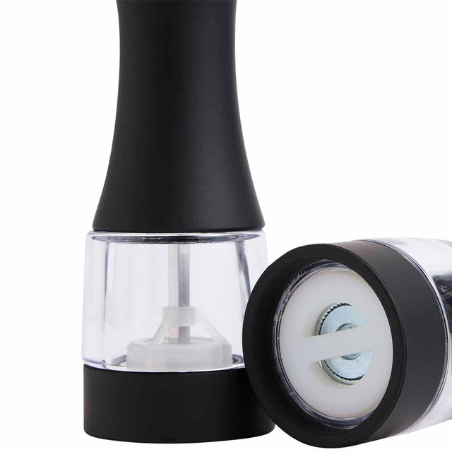 M&S salt and pepper mills black one size, imported from the UK