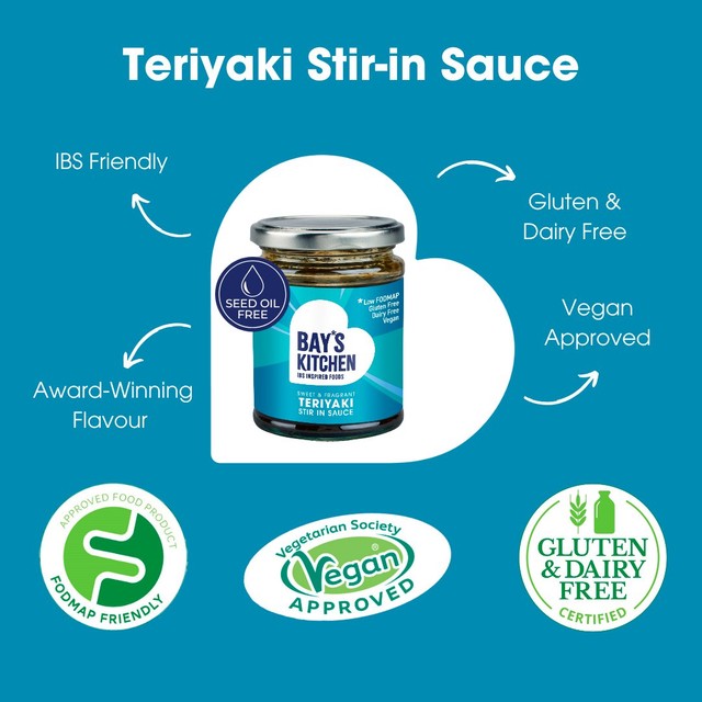 Bay's Kitchen Teriyaki stir-in sauce 260g - British product