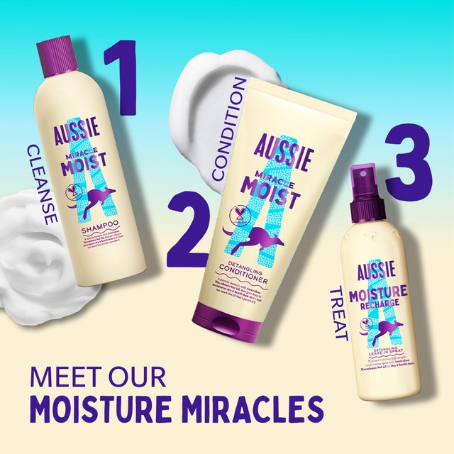 Aussie Miracle Moist conditioner 200ml (British brand)