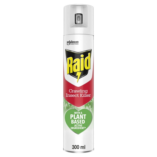 Raid Plant Based Insect Killer Spray, UK version